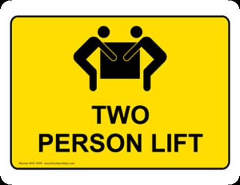 Rules for Safe Lifting Stop and think. Never lift anything beyond your capability. If in doubt, get some help. Avoid the lift.