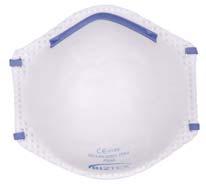 Disposable Nuisance Dust Respirators These combine the face-piece and filtering medium into one unit. They are intended only for nuisance dusts and mists, and are not fit-tested.