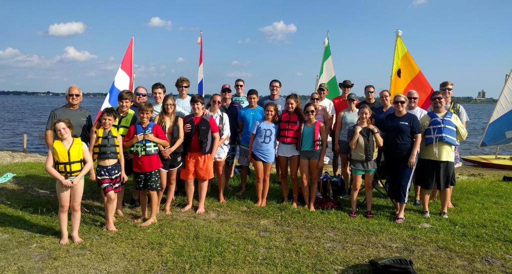 11 On the water: Sailing lessons (4-8 June) Philippe Girard: It was a busy week! We had a big group and great weather all week, so we did a lot of sailing every night.