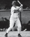 The 5-5 second baseman started a UW record 271 games from 1994-1997, collecting 319 hits and batting over the.400 mark twice.