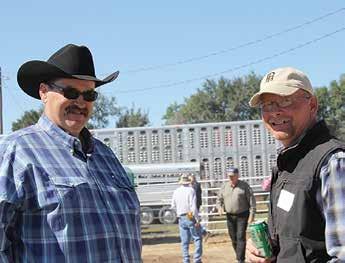 In 1969 he and his brother, Jerome, got started in the Registered Hereford business as a 4-H project. In 1978 James and Jerome moved to Clearfield, SD where they still ranch today.