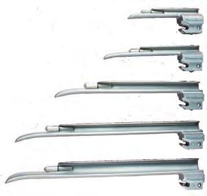4 Extra laryngoscope lamps (2 small, 2 large) 1 Adult Magill forceps 1
