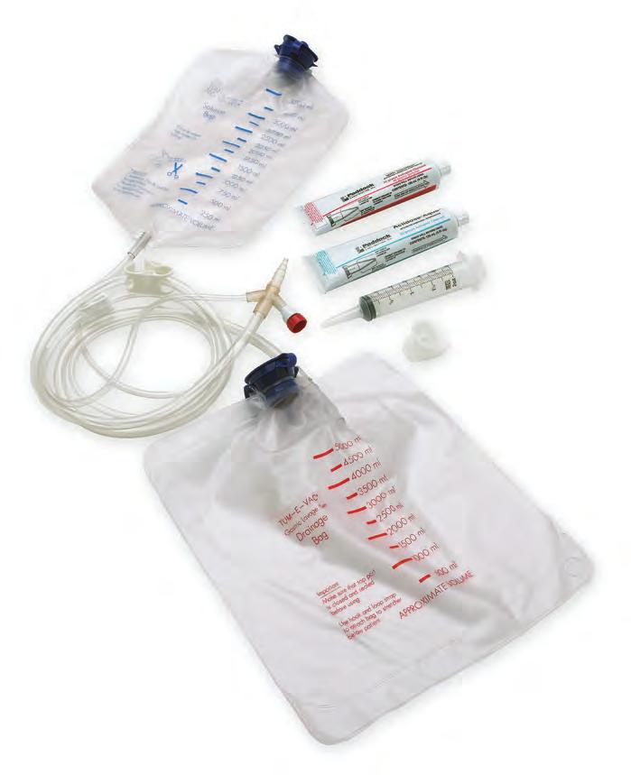 EMERGENCY Gastric Lavage TUM-E-VAC GASTRIC LAVAGE KIT LATEX FREE SINGLE USE DISPOSABLE Ethox Pre-assembled kits are quick and easy to use, reducing the time for lavage procedures Promotes quick,