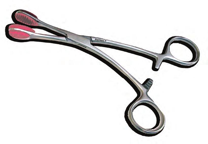 EMERGENCY Forceps OPEN MAGILL FORCEPS LATEX FREE Instruments TONGUE SEIZING FORCEPS LATEX Surgical stainless steel Surgical stainless