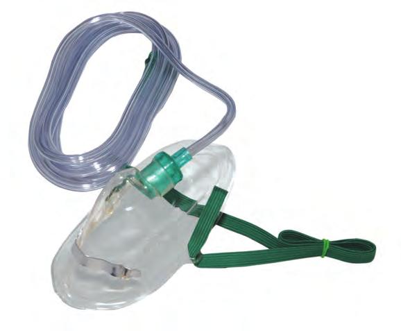 OXYGEN DELIVERY Oxygen Mask MEDIUM CONCENTRATION LATEX FREE SINGLE PATIENT USE DISPOSABLE Ventlab Oxygen Tubing OXYGEN TUBING LATEX FREE SINGLE PATIENT USE DISPOSABLE Ventlab 3-Channel oxygen tubing