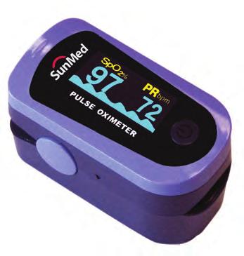 DIAGNOSTICS Oximeter FINGERTIP PULSE OXIMETER LATEX FREE Diagnostics DIAGNOSTIC KIT LATEX FREE Accurately displays patient O 2 saturation and pulse rate using high readability OLED display