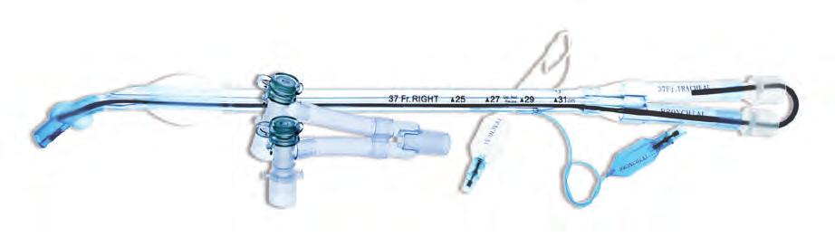 stylette included 15mmY- connector included with each tube Obturator and tube clearly marked 15mm Connector swivel adapter Soft PVC Secure neck band retainer Cushion neck band comfortable for patient