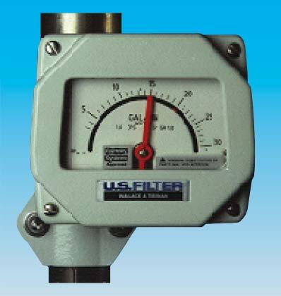 INTEGRAL FLOW SWITCH USFilter s Wallace & Tiernan Products (USF/W&T) Integral Flow Switch is a low-cost switch that mounts inside the meter s indicator and enables remote monitoring of either high or
