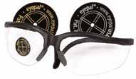 any distance in focus from 10" to 1,000+ yds Perfect vision with prescription glasses & contacts, safety glasses & sunglasses Maintain peripheral vision for situational & tactical awareness