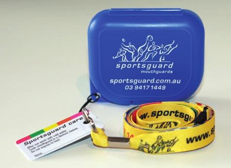 Sportsguard recommends wearing your mouthguard at all times while playing sport.