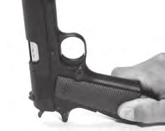 Figure 16 4 Rest the rear of the pistol on a firm, no-slip surface (Figure 16). Place rear of the pistol on a secure surface.