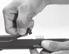 Failure to follow this instruction can result in damage to your firearm and possible serious injury or death to yourself and others. A S S e m b LY 1 Replace the barrel into the slide.
