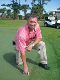 The contact zone where the putting surfaces and surrounding greens collars meet is a highprofile zone and can create a challenge to maintain a consistent playing surface.