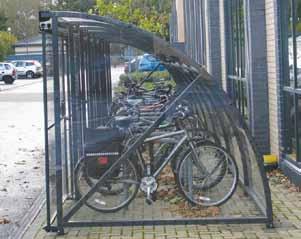 Kimmeridge Cycle Compound Safe, secure storage for cycles and cycle accessories Completely covered shelter provides protection from all weathers for both cycles and cyclists Can also be used as a