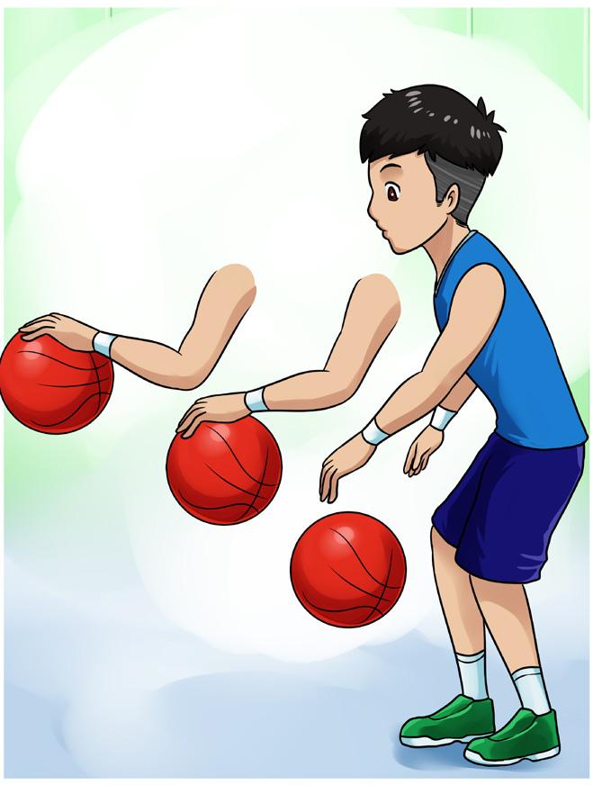 Dribbling Passing Internal focus of attention Internal focus of attention Position your left foot a little bit further forward Stand with your feet shoulder width apart. than your right foot.