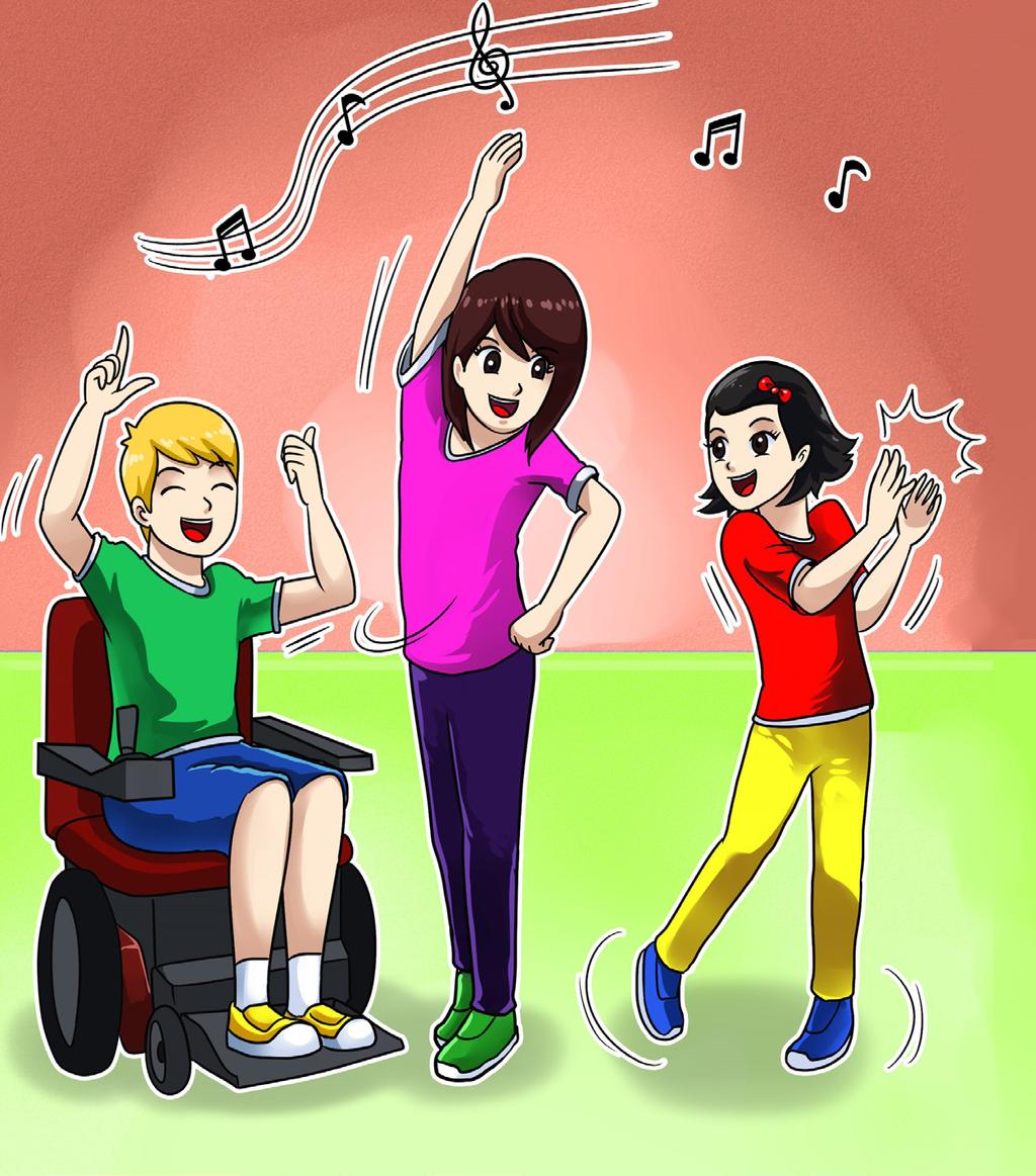 Exercise to music 3 While exercise to music is all about fun, it does include a learning element, as children learn to move to the beat of the music, either individually or as a group.