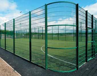 CATER FOR THE UNIQUE DEMANDS OF A SPORTS PITCH OR MUGA.