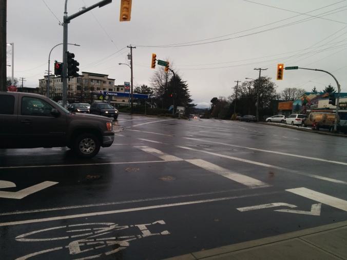 School Travel Challenges 4. Pedestrian safety at the intersection of Quadra St., Cook St. and Cloverdale Ave. Many of the safety concerns raised by parents about Quadra St.