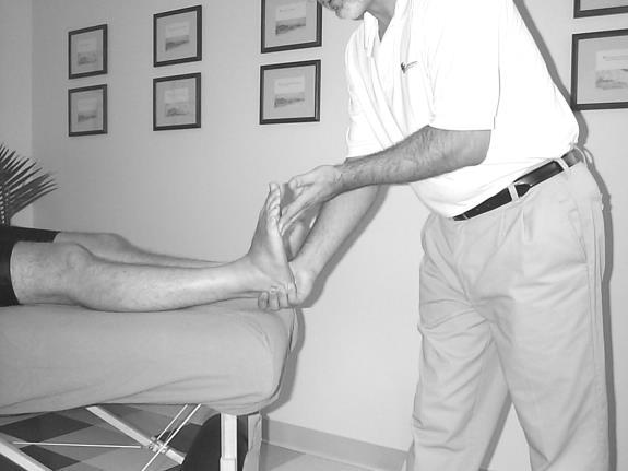 - foot reaches vertical w/o bind + Gastrocnemius or
