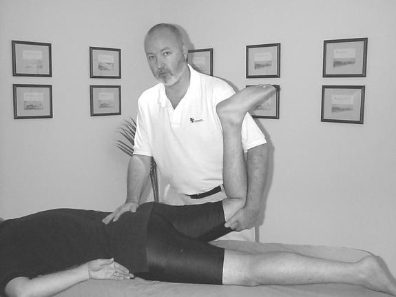 Psoas Client Position: prone Slide hand up with fingers resting on level of L1,2,3.