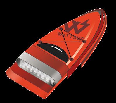 Wattsup puts particular focus on the density of the filaments used in its boards. Thanks to this new Drop Stitch construction, inflatable SUP boards have become both lighter and stiffer.