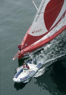 Limited series Pro Open Vendée Globe and Roland Jourdain on Veolia Environnement Roland Jourdain, at the helm of his Véolia Environnement boat, also chose to team up