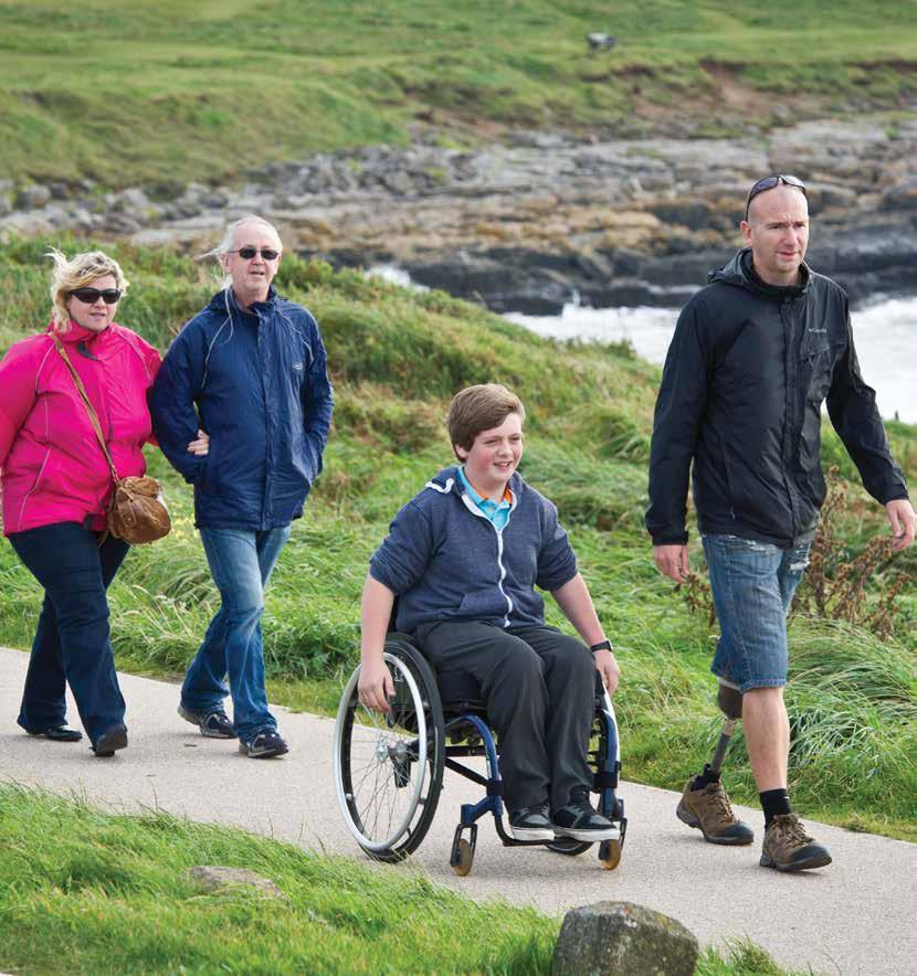 Access for all The benefits of traffic-free shared paths for older and disabled people Travelling actively benefits people s health and their environment.