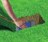 (Option A) - Works well for rocky soils 1. Using a shovel or edger cut out a piece of sod approximately 1-foot long by 6-inches wide in the area where you plan to bury the bisensor. 2.