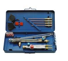 Cutting and Welding Kits and Accessories 5 Pipe Welding Kit Contains 1 handle MWW 520/1 or Brenner 90 W 4 pipe welding attachments (bendable) 1 cutting attachment with lever valve 1 multiple wrench 1