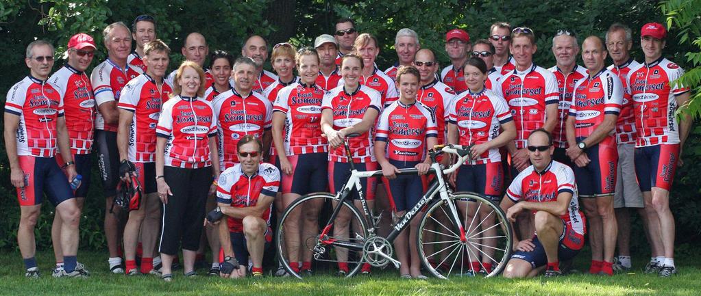 Team Somerset was founded in 1936 as Somerset Wheelmen by Pop Kugler, and has been pedaling fast and furious ever since.