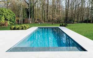 Designed with straight lines and 90 degree corners, this pool offers formal elegance and style like no other. Elegance represents a great leap forward in modern pool design and outdoor living.
