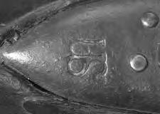 3 We know that this musket was stamped by Nicholson by the IN, which is branded on the stock behind the butt plate (Figure 10).