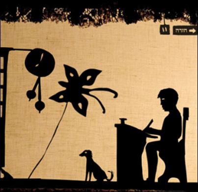 The two small sticks are being held by one hand and the other with the remaining hand. It is very famous in the Far East. Shadow Puppet This is another kind of rod puppet.
