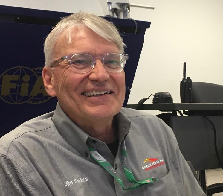 Jim has been the IndyCar Race Control Communicator, interfacing with the race teams, Safety Car, and Pit Lane Officials.