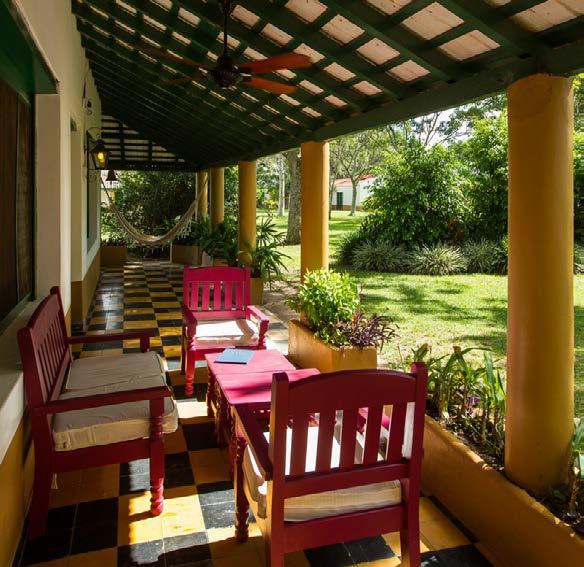 LOCATION lto Paraná lodge is based out of a Atraditional northern Argentinean tropical estancia located in