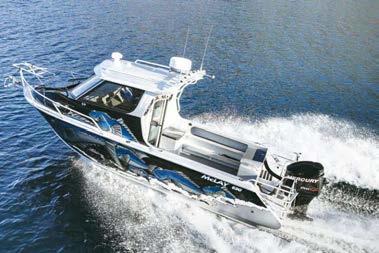 ReLeased at the 2011 HutCHwiLCo NZ Boat show, the MCLay 690 CRuiseR HaRdtop is a