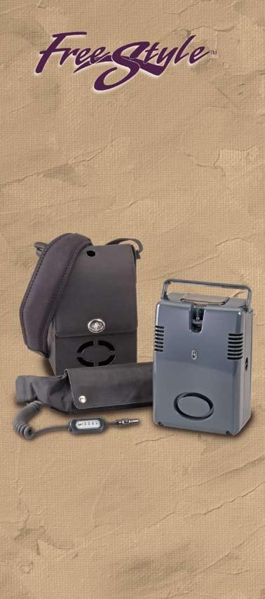 But through the use of the unique FreeStyle Portable Oxygen Concentrator by AirSep, you truly can experience oxygen with no boundaries!