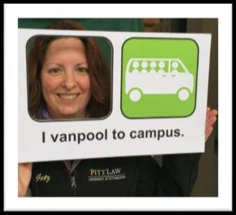 What Your Fellow PITT Staff Members are Saying I like my vanpool