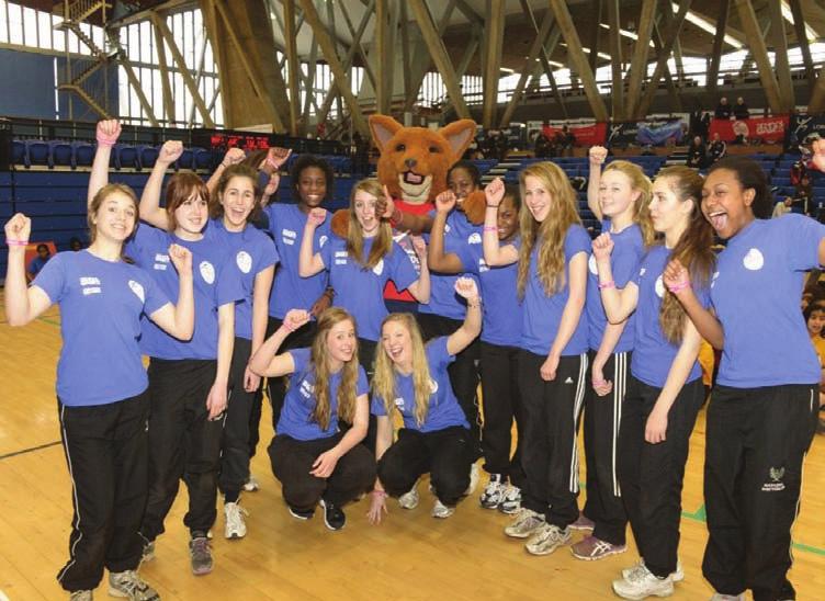 at London Youth Games events. 63% of these volunteers were female. 2013 saw the introduction of the GamesForce Events Award.
