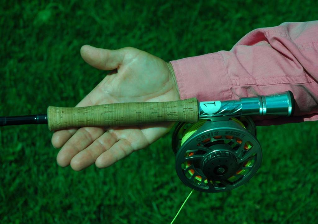 Grip Teaching Fly Casting Palm or pad should be