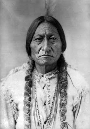 Custer Chief Sitting
