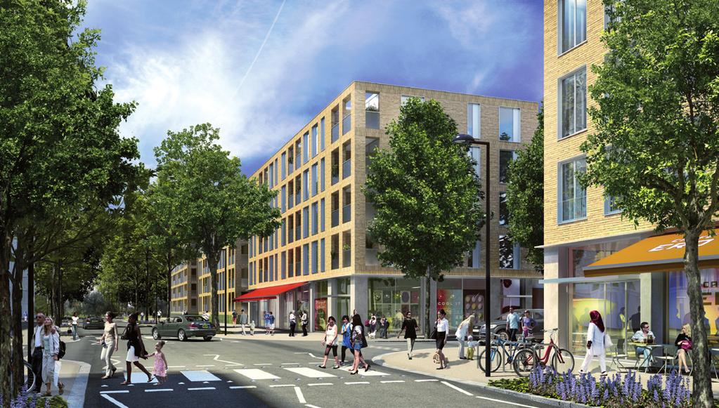Chobham Manor will be the first neighbourhood delivered in the Queen Elizabeth Olympic Park after the 2012 Games, part of the first phase of an extensive twenty year development plan.