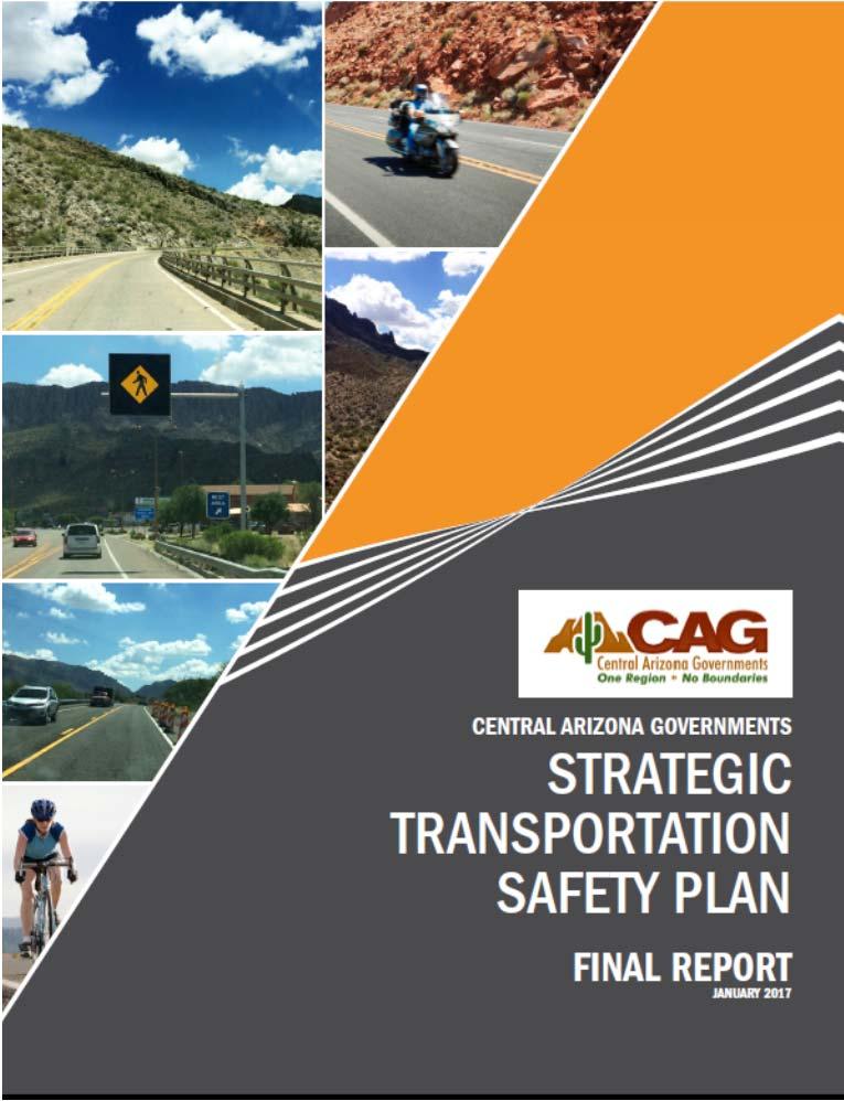 Central Arizona Governments Strategic Transportation Safety Plan Example 2 Vision Goals Emphasis Areas Performance