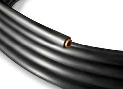PVC COVERED COPPER TUBE FEATURES & BENEFITS Imperial and metric outside diameter PVC covered copper tube supplied in 30 metre coils IMPERIAL 1/32 THICK PVC COVERED -30 METRE COIL Part No Tube (OD)