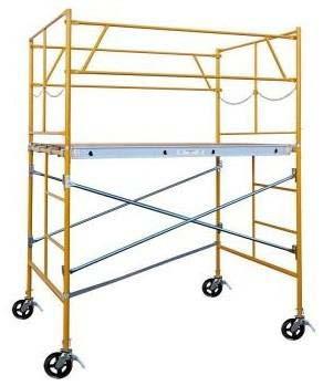 MAN LIFTS & SCAFFOLDING If you are using a man lift or scaffolding system, the user MUST employ an
