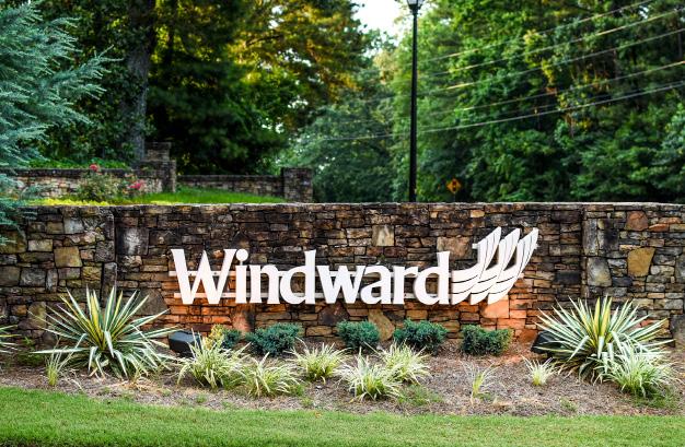 3 KDS DEVELOPMENT AT WINDWARD The 48-acre project at the southeast corner of Windward Parkway and Northpoint Parkway is an assemblage that has waited a long time to come to fruition.