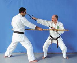 THE AUTHOR Helmut Kogel learned a modern system of Karate fighting combinations with a western point of view in