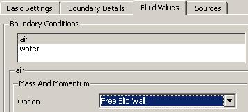 Default Wall Boundary Condition Double click the default boundary created for the