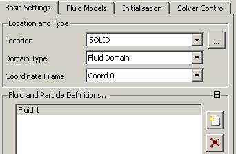 Defining Domain Fluids (Continuous Phase) Double-click the Default Domain created for your imported mesh to edit it (if a default domain was not
