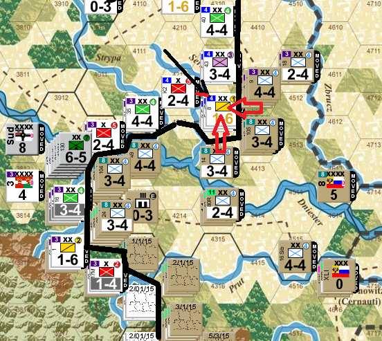 5.4312). Despite a brave resistance, the Austrian cavalry was obliged to cover the retreat of the infantry back over the River Sereth on 5 June.